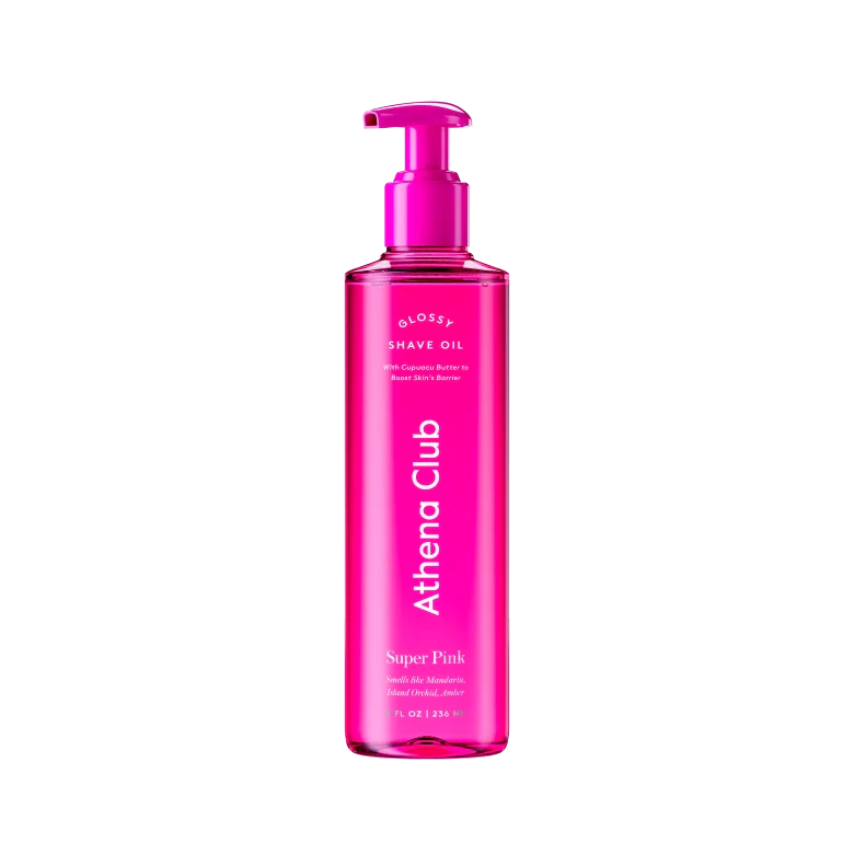 Glossy Shave Oil - Soft Glow Super Pink