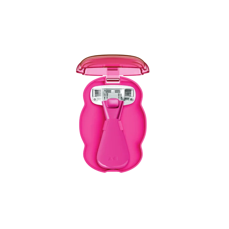 The Mini Razor - Easy Set Super Pink